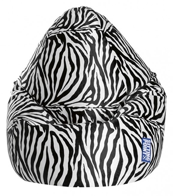 Afro XL Zebra Sitzsack