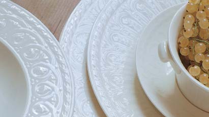 Die Kompetenz von Villeroy & Boch ist Keramik - Geschirr finden Sie in der Wohn Schick Boutique