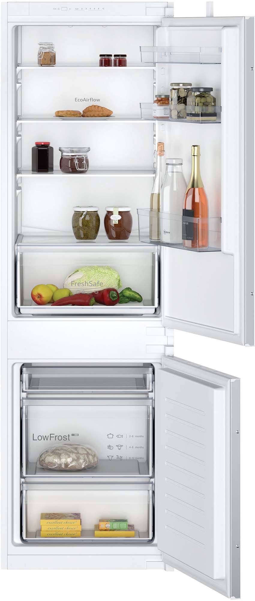 NEFF Kühlschrank mit Gefrierbereich